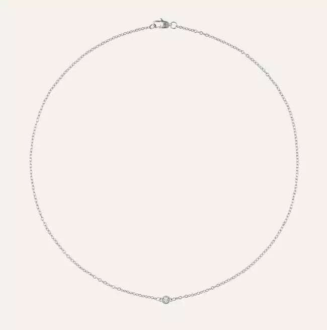 Mockberg Thin Zirkonia -kaulakoru MO329 Mockberg