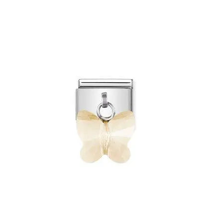 Nomination-pala Classic Crystal Butterfly Champagne 030604/21 Nomination