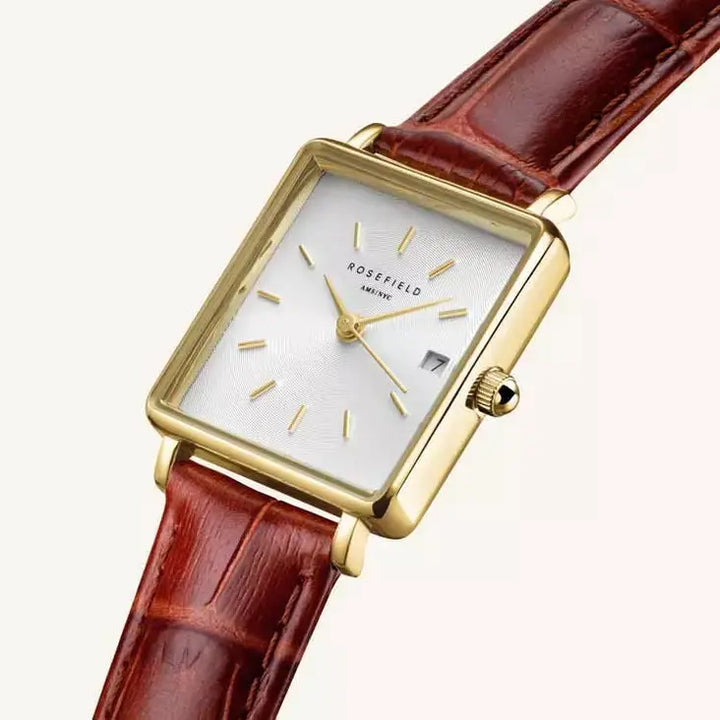 Rosefield Boxy XS Brown QWBLG-Q55 Rosefield