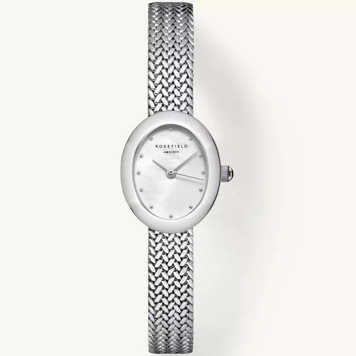 Rosefield Mini Oval Silver MWSMS-M05 Rosefield