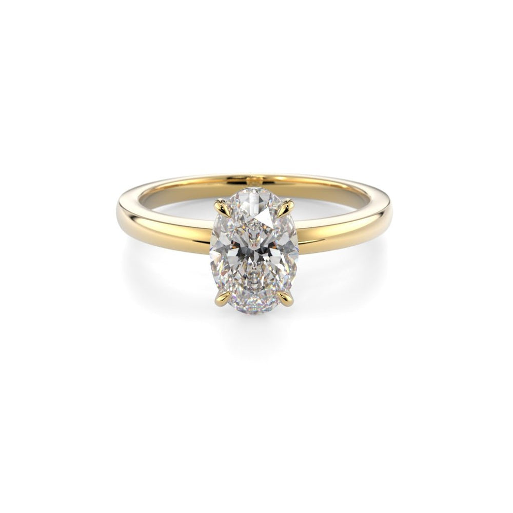 Festive Selena 1,00 ct timanttisormus keltakulta 683-100 – tuotekuva
