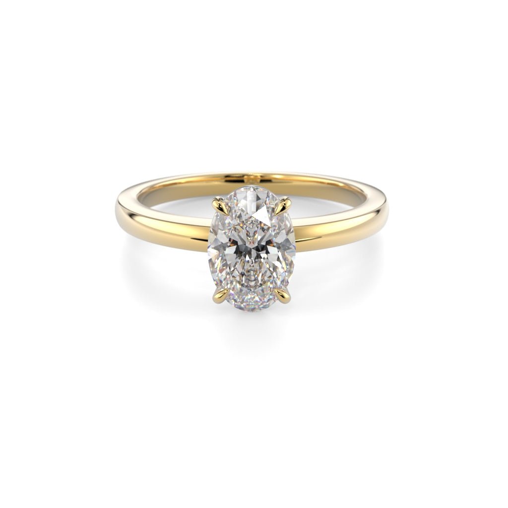 Festive Selena 1,00 ct timanttisormus keltakulta 683-100 – tuotekuva
