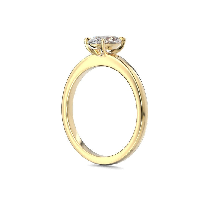 Festive Selena 1,00 ct timanttisormus keltakulta 683-100 – tuotekuva