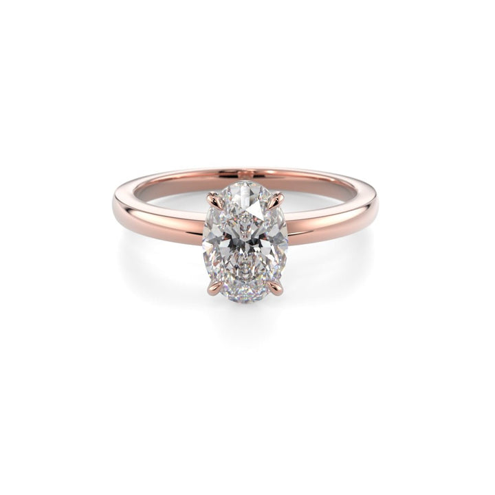 Festive Selena 1,00 ct timanttisormus punakulta 683-100 – tuotekuva