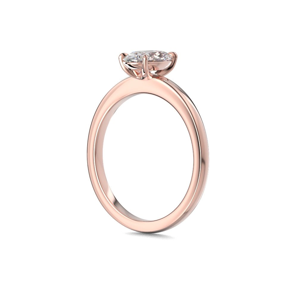 Festive Selena 1,00 ct timanttisormus punakulta 683-100 – tuotekuva
