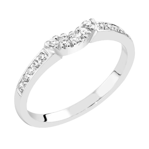 Sandberg Kuunsäde timanttisormus 0,14ct V-101w